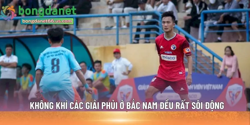 Không khí các giải phủi 