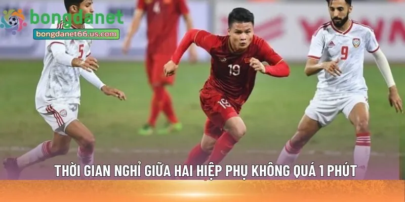 Thời gian nghỉ giữa hai hiệp phụ